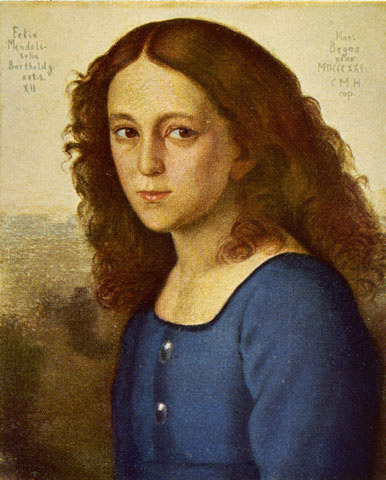 Феликс Мендельсон в детстве (1821)